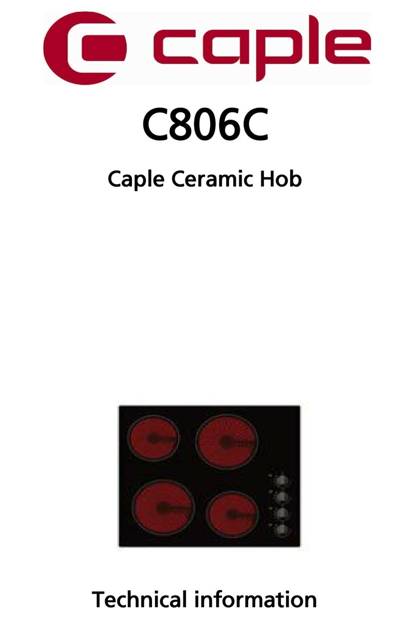 Caple C806C Manuel