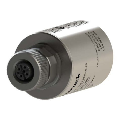 Druck RTD-INTERFACE Manuel utilisateur