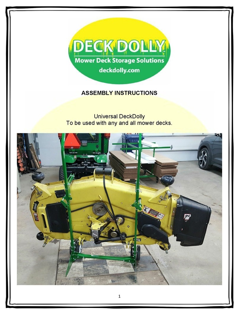 DECK DOLLY Universal DeckDolly Manuel utilisateur