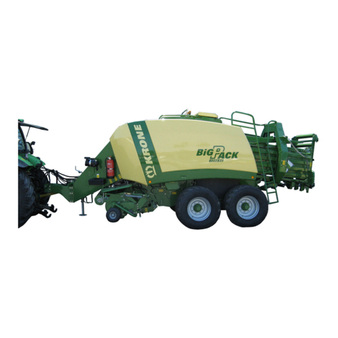Krone Big Pack 890 Manuel utilisateur