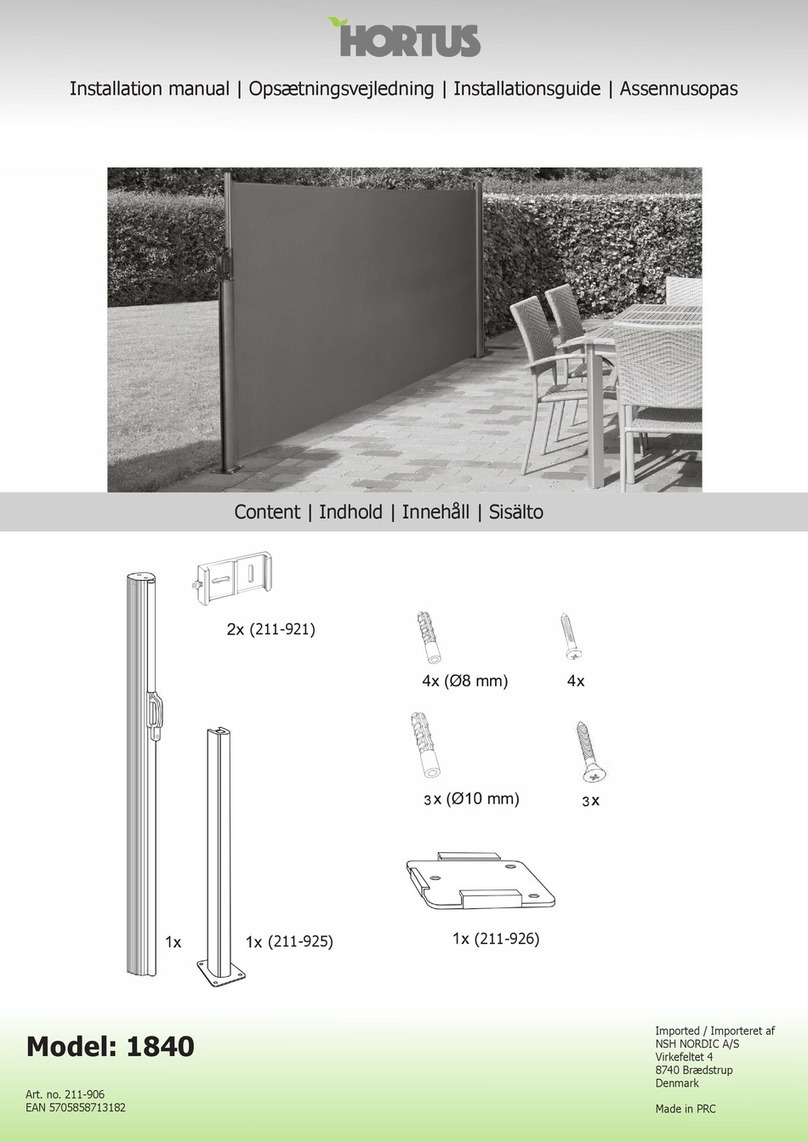 Hortus 1840 Manuel utilisateur
