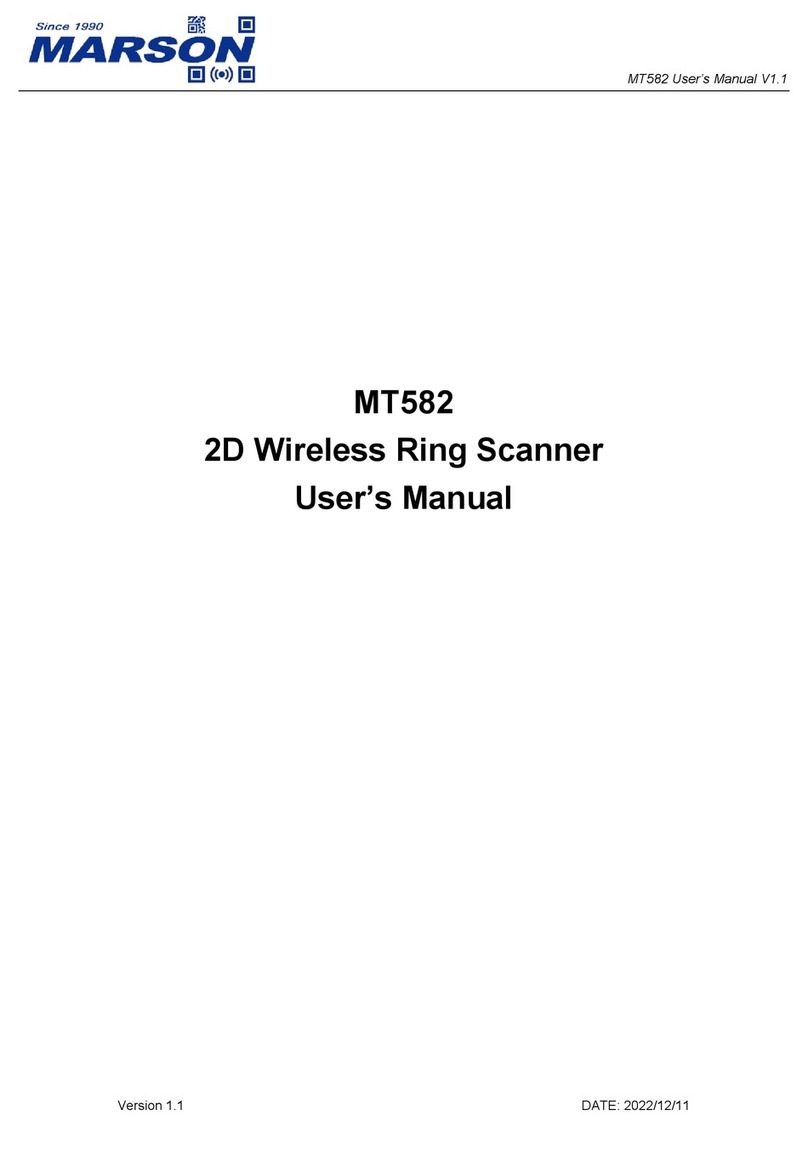 Marson MT582 Manuel utilisateur