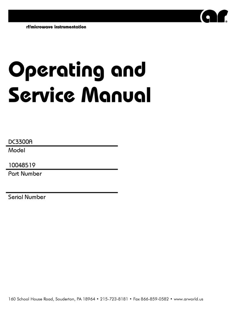 AR DC3300A Manuel de service