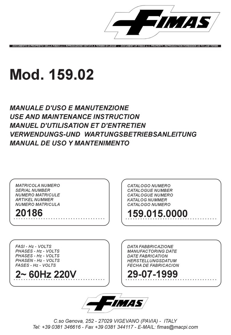 Fimas 159.02 Guide de l'utilisateur