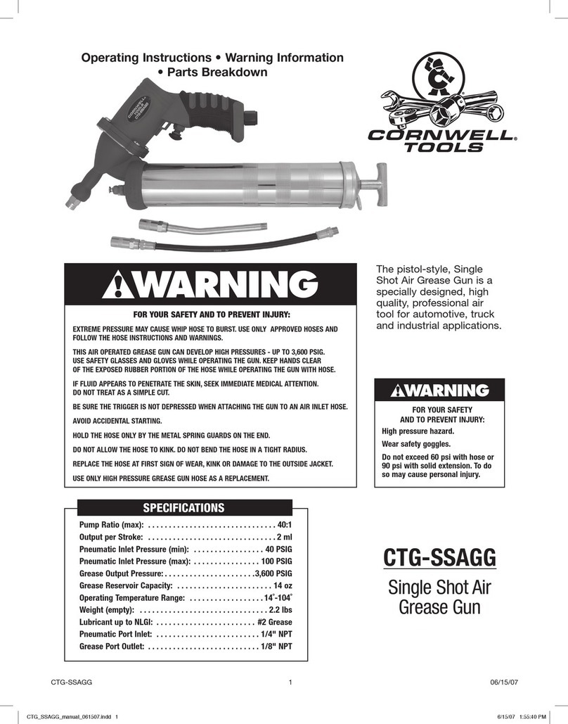 Cornwell Tools CTG-SSAGG Manuel utilisateur