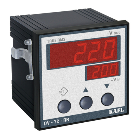KAEL DV-72-RR Manuel utilisateur KAEL DV-72-RR Manuel utilisateur