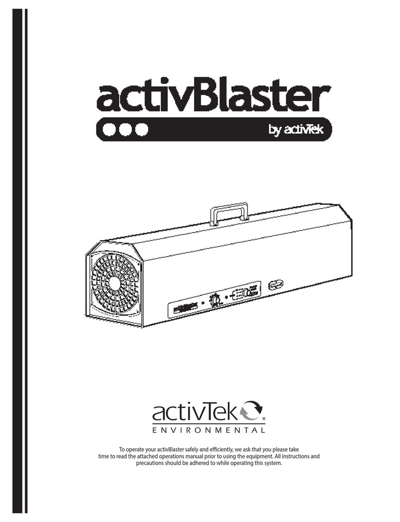 activTek activBlaster Manuel utilisateur