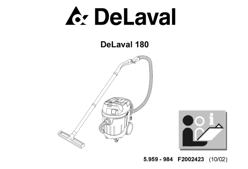 DeLaval 180 Manuel utilisateur