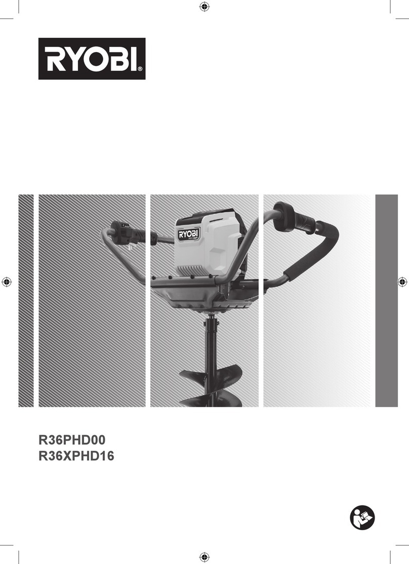 Ryobi R36XPHD16 Manuel utilisateur