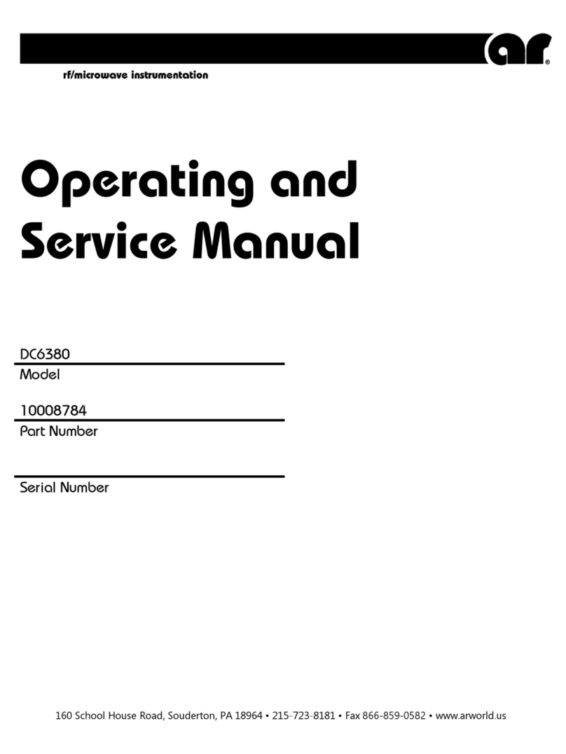 AR DC6380 Manuel de service