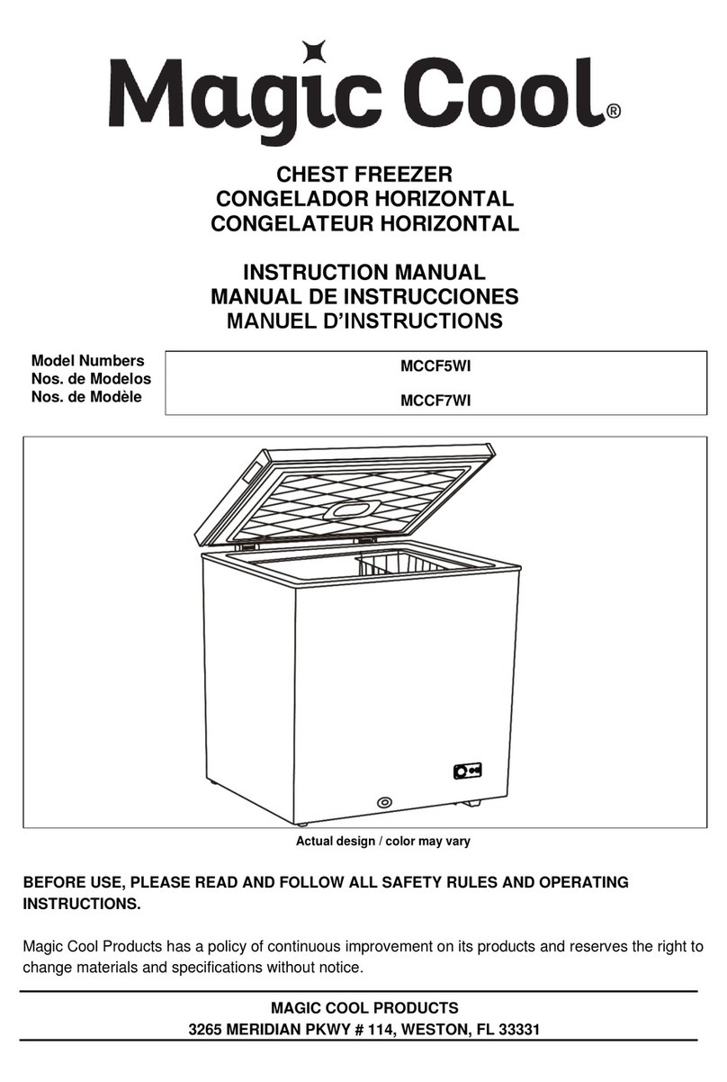 Magic Cool MCCF5WI Manuel utilisateur