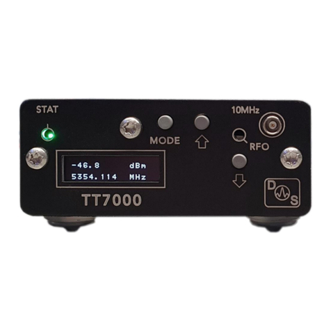 DS TT7000 Manuel utilisateur