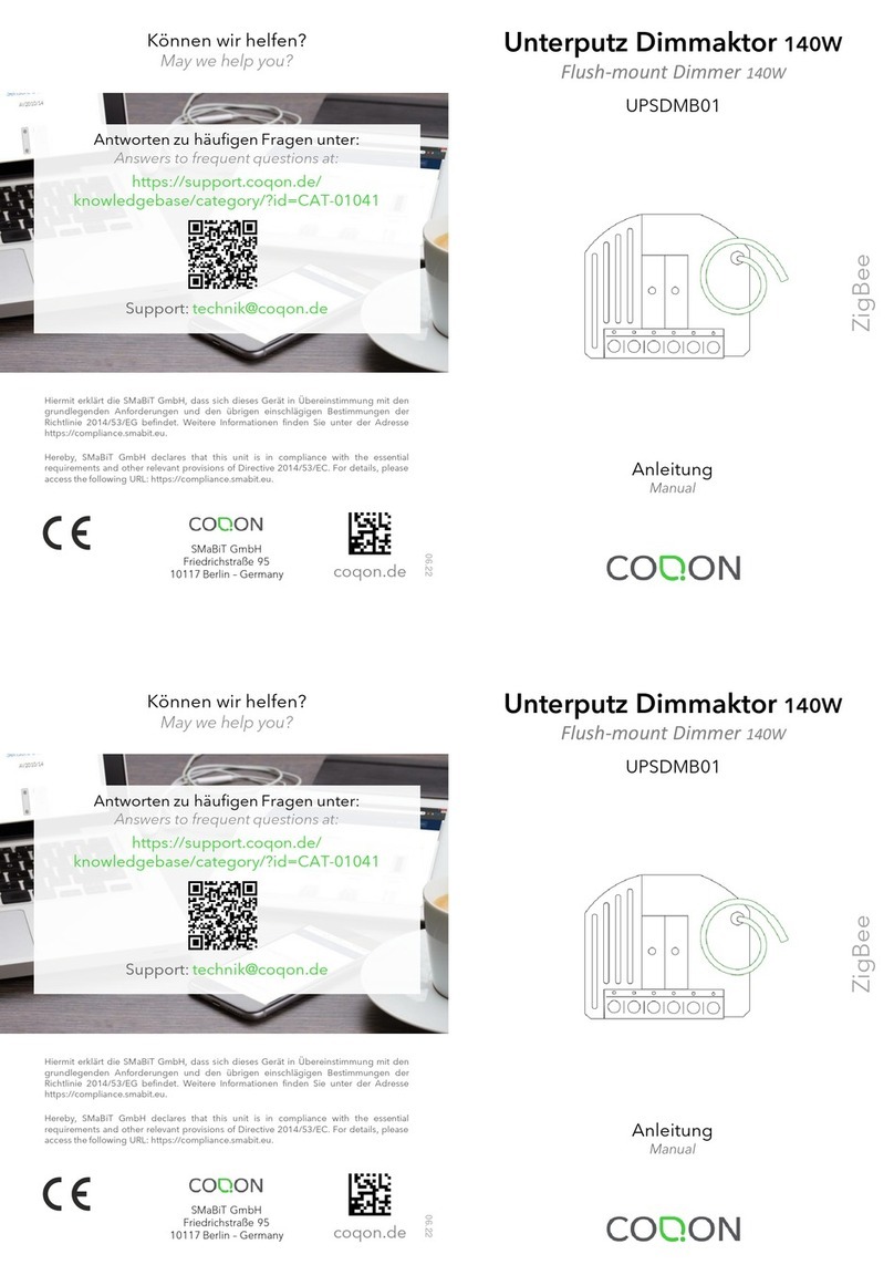 COQON UPSDMB01 Manuel utilisateur COQON UPSDMB01 Manuel utilisateur