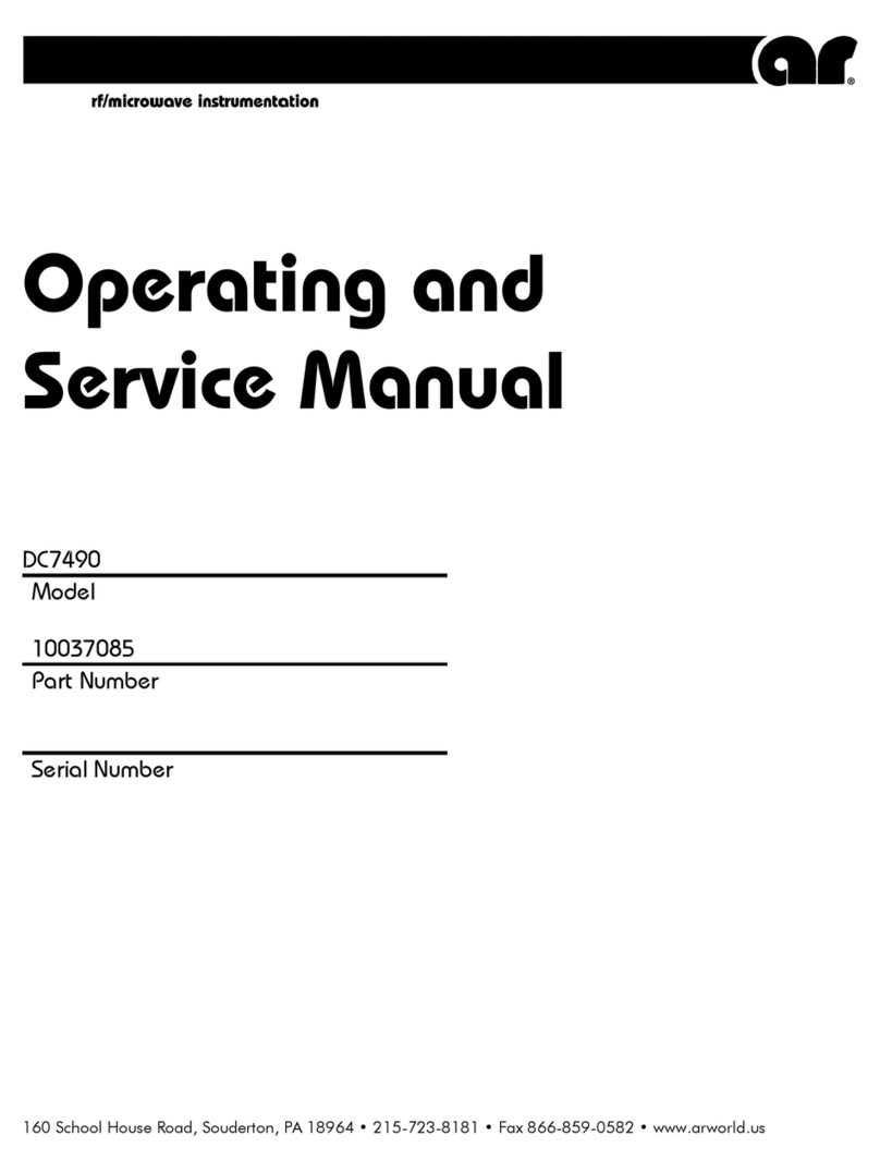 AR DC7490 Manuel de service