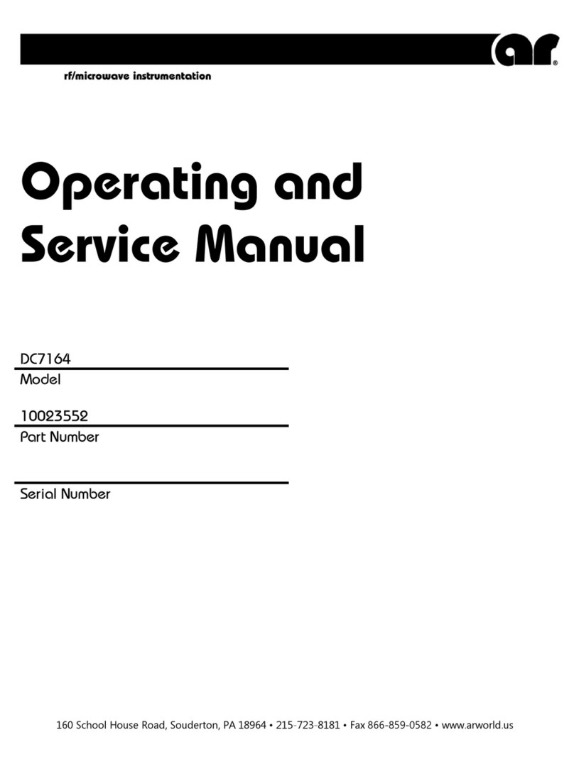 AR DC7164 Manuel de service