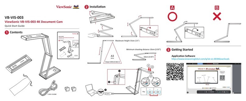 ViewSonic VB-VIS-003 Manuel utilisateur
