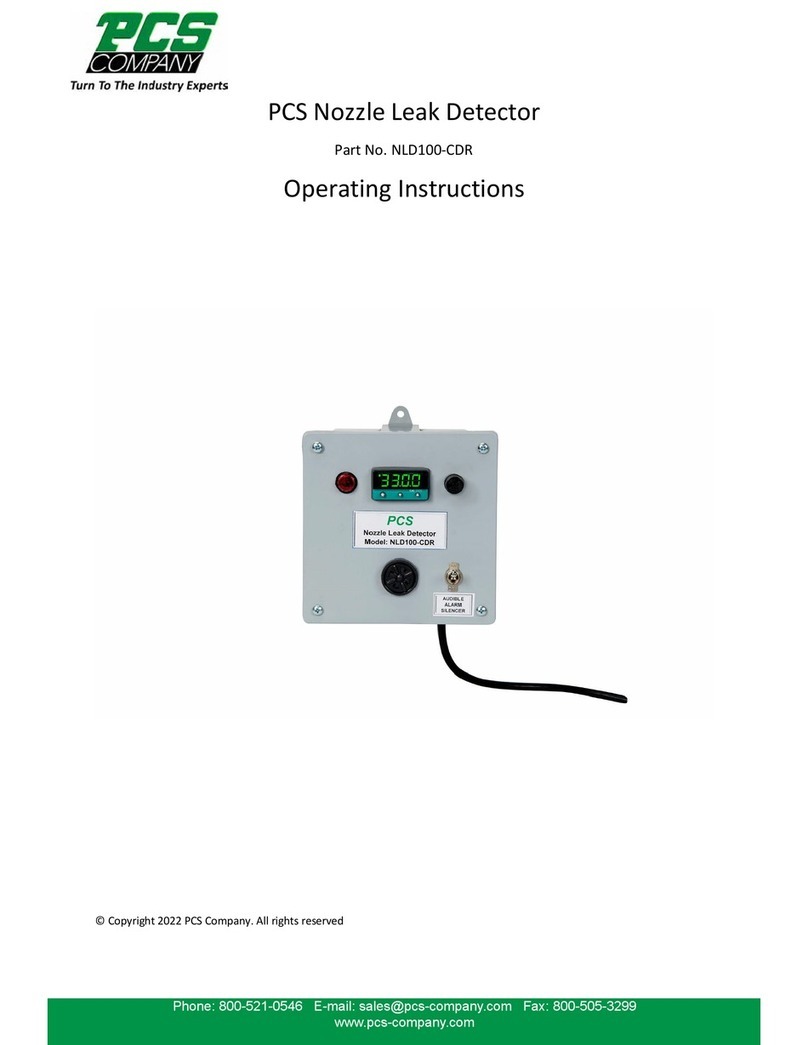 PCS NLD100-CDR Manuel utilisateur PCS NLD100-CDR Manuel utilisateur