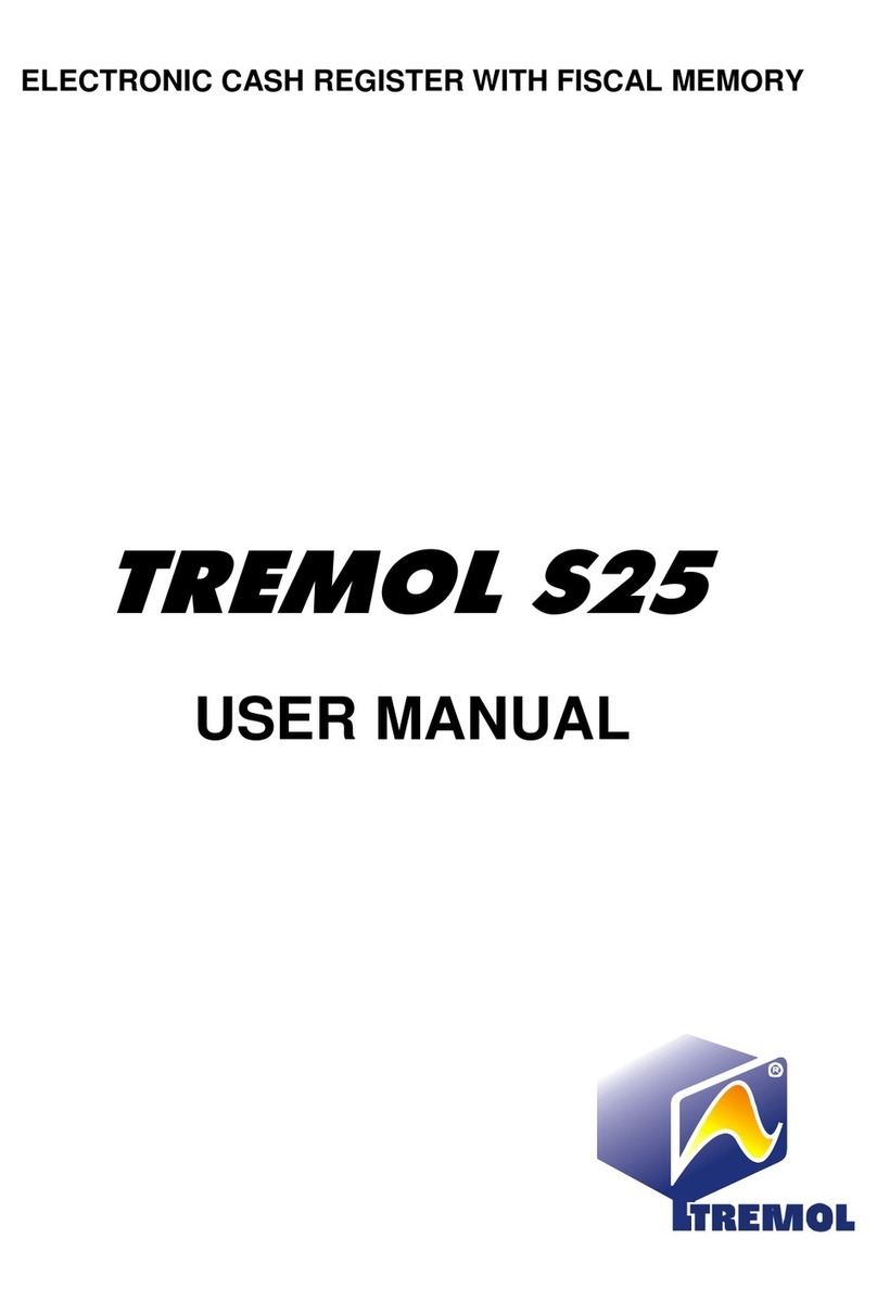 TREMOL S25 Manuel utilisateur