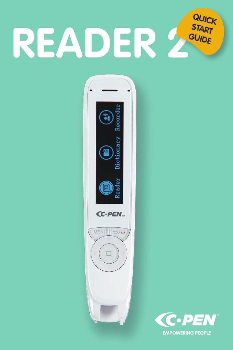 C-Pen READER 2 Manuel utilisateur