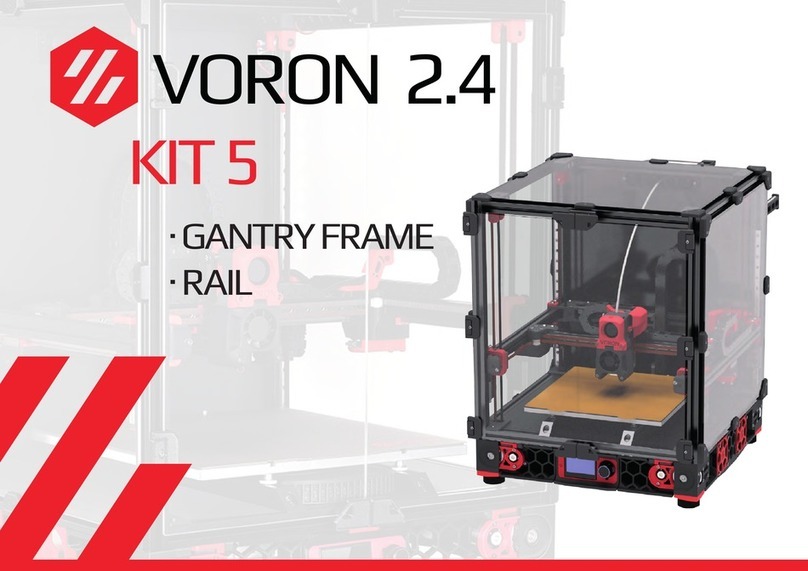 VORON 2.4 KIT 5 Manuel utilisateur VORON 2.4 KIT 5 Manuel utilisateur