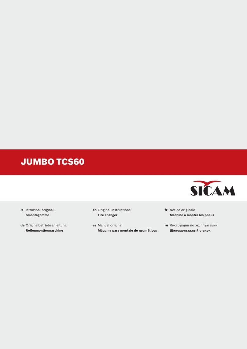 Sicam JUMBO TCS60 Manuel utilisateur