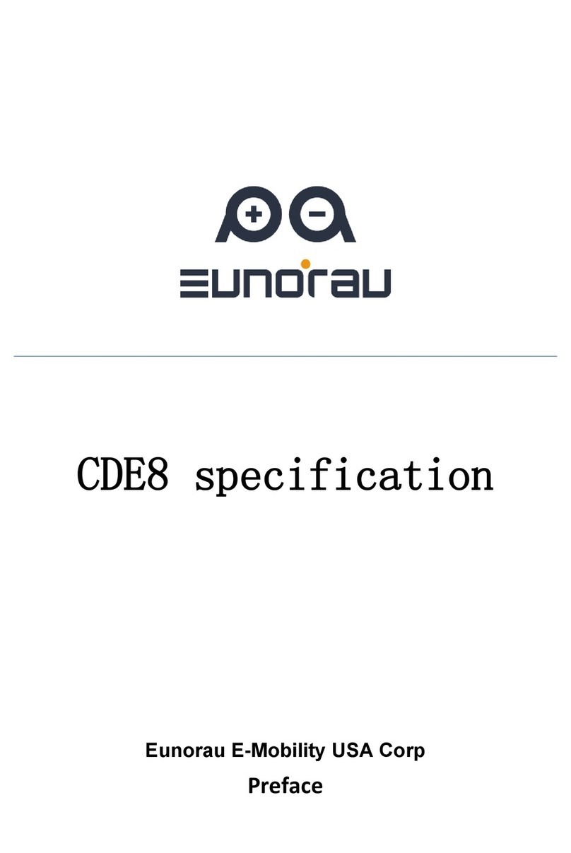 EUNORAU CDE8 Manuel utilisateur