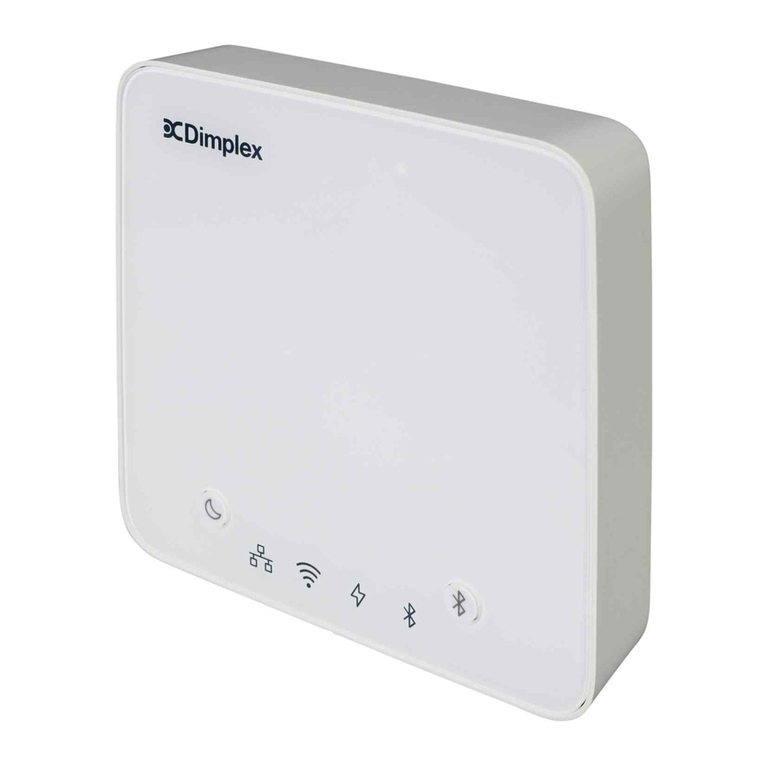 Dimplex Control Hub Manuel utilisateur
