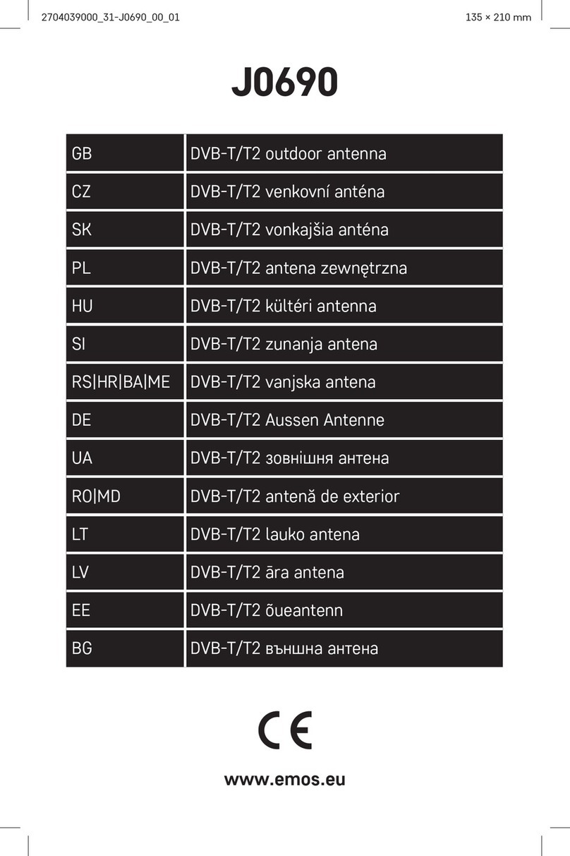 Emos J0690 Manuel utilisateur