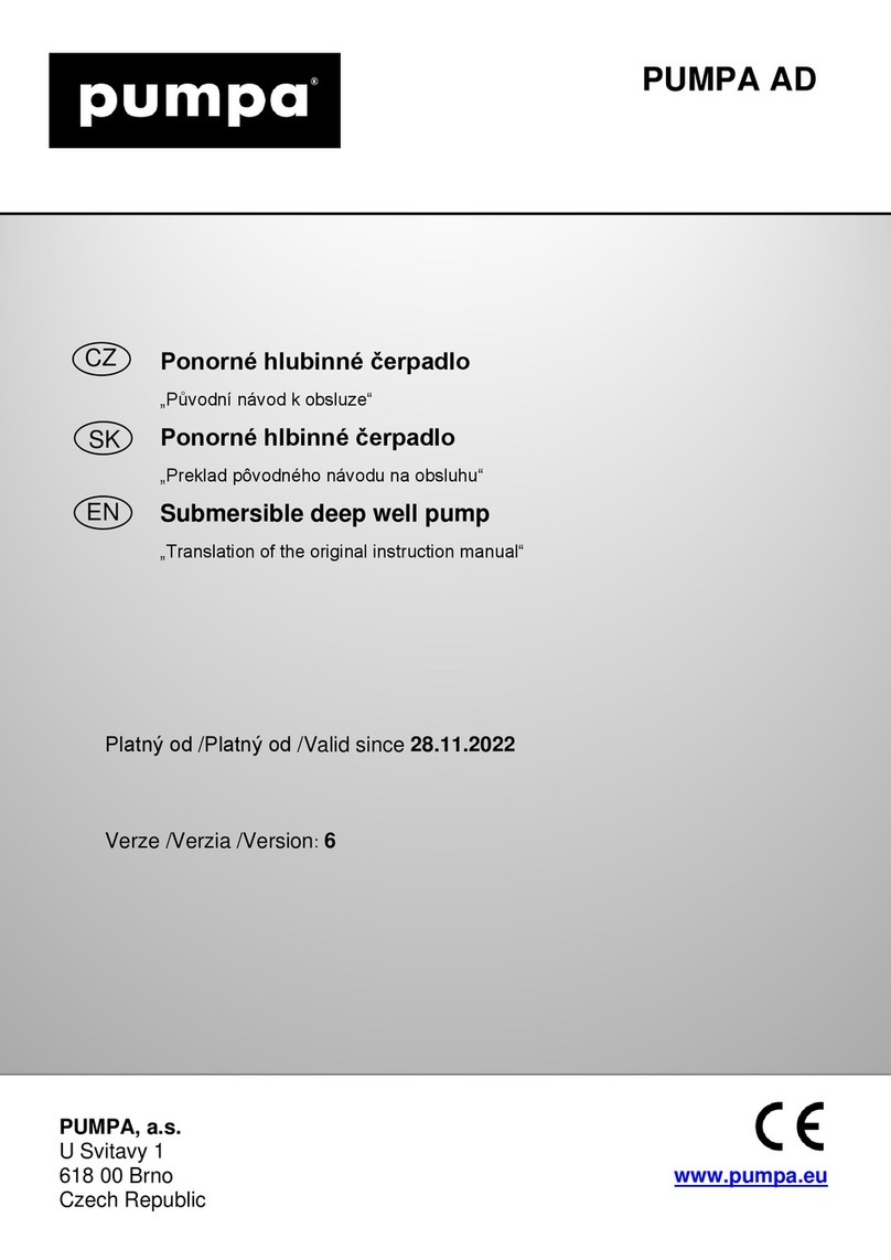 pumpa AD Guide de démarrage rapide pumpa AD Guide de démarrage rapide