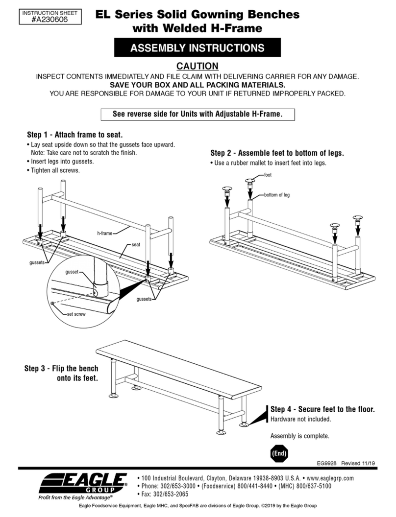 Eagle Group EL Series Manuel utilisateur Eagle Group EL Series Manuel utilisateur