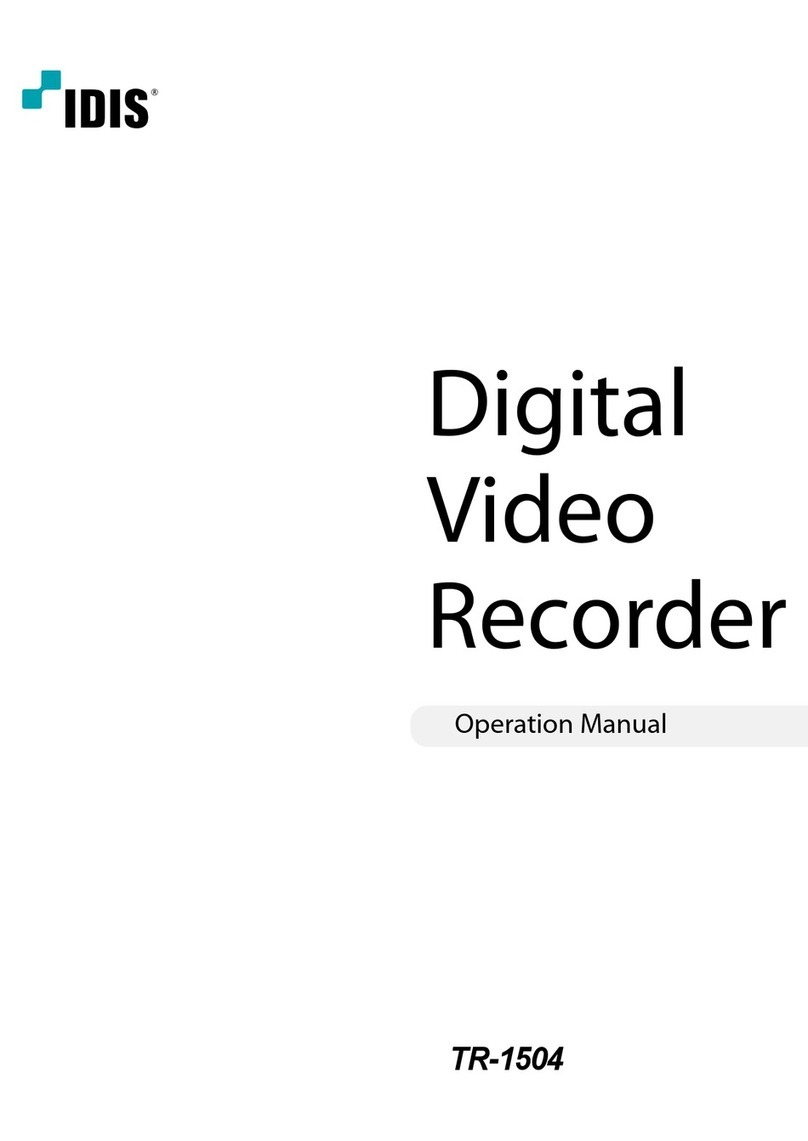 Idis TR-1504 Manuel utilisateur