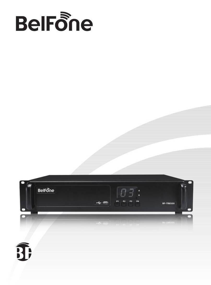 BelFone BF-TR8500 Manuel utilisateur