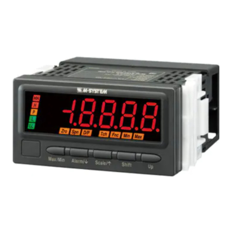 M-system 47D Series Manuel utilisateur