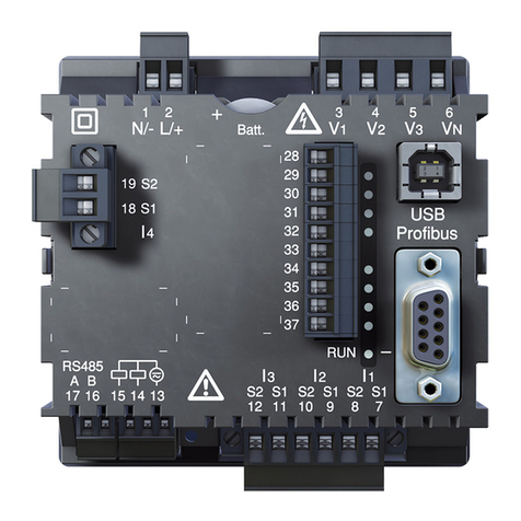 janitza UMG 96RM-P Manuel utilisateur