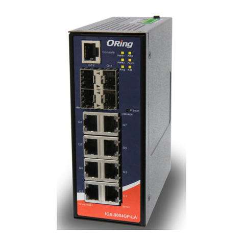 ORiNG IGS-9084GP-LA Manuel utilisateur