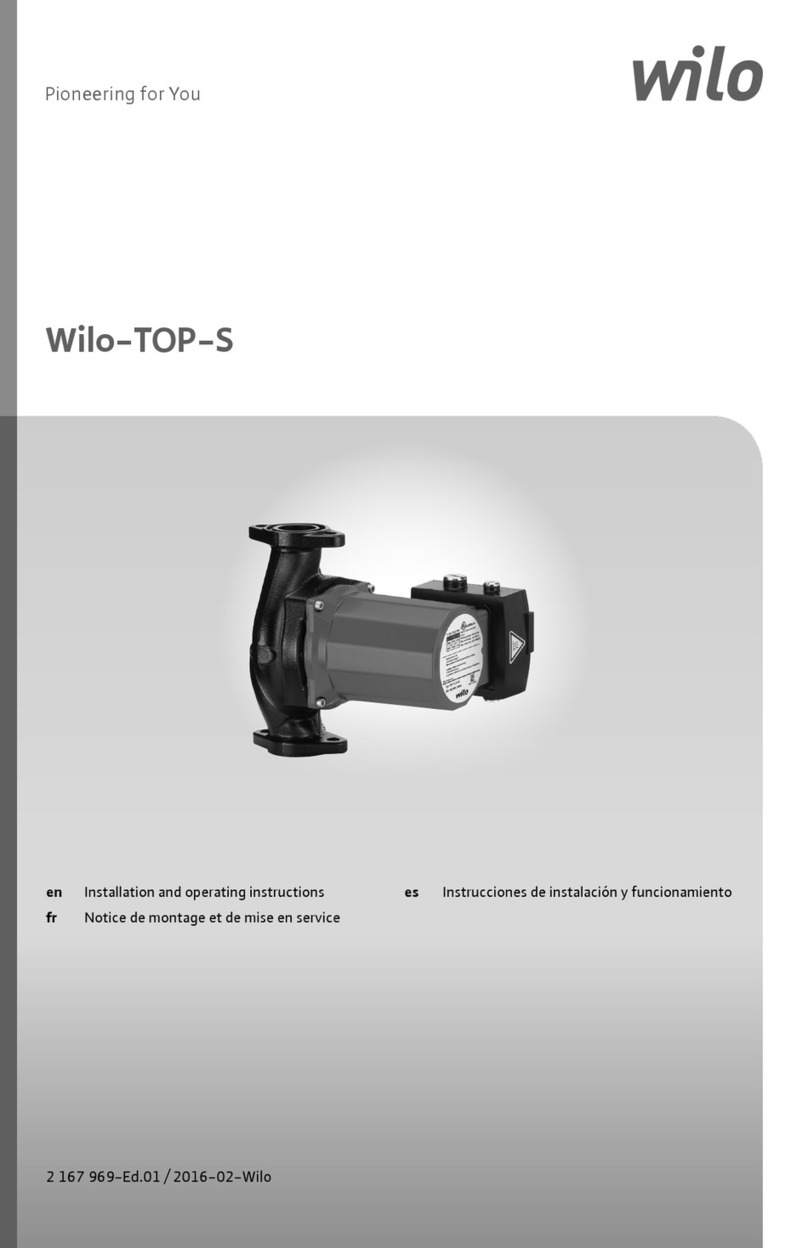 Wilo TOP-S Manuel utilisateur