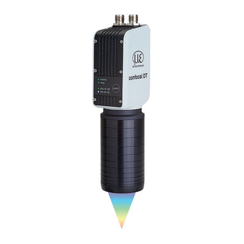 MICRO-EPSILON confocalDT 2410 EtherCAT Guide d'installation