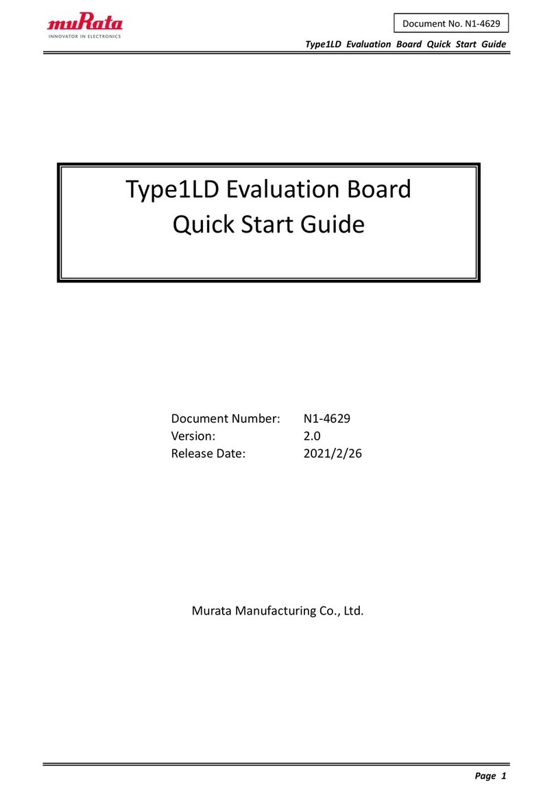Murata 1LD Manuel utilisateur