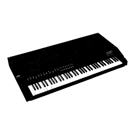 ARP 3301 Manuel utilisateur