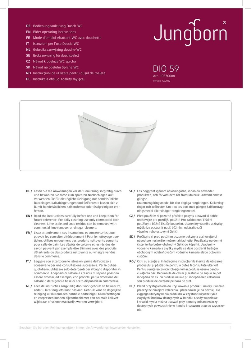 Jungborn DIO 59 Manuel utilisateur