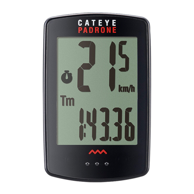 Cateye CC-PA100W Manuel utilisateur
