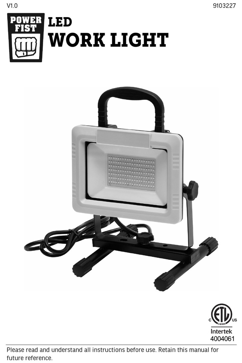 Power Fist 9103227 Manuel utilisateur