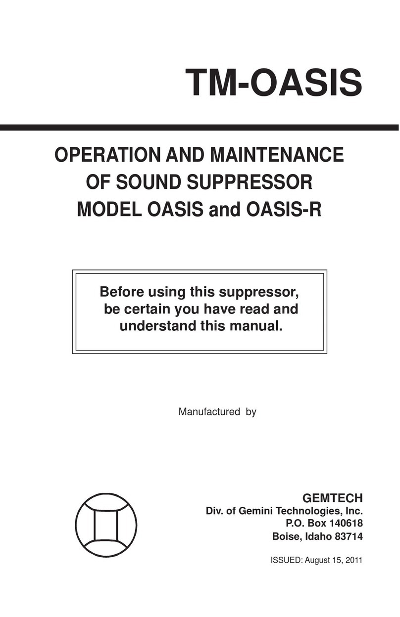 Gemtech OASIS Manuel