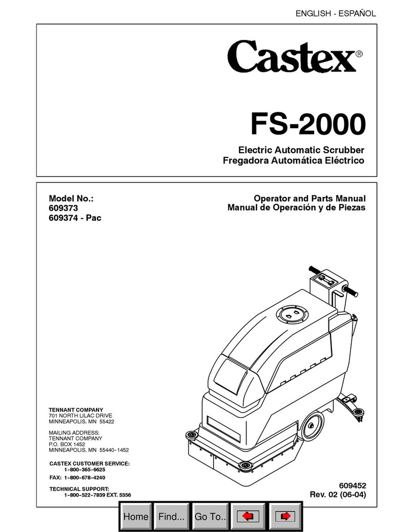Castex FS-2000 Manuel du produit Castex FS-2000 Manuel du produit