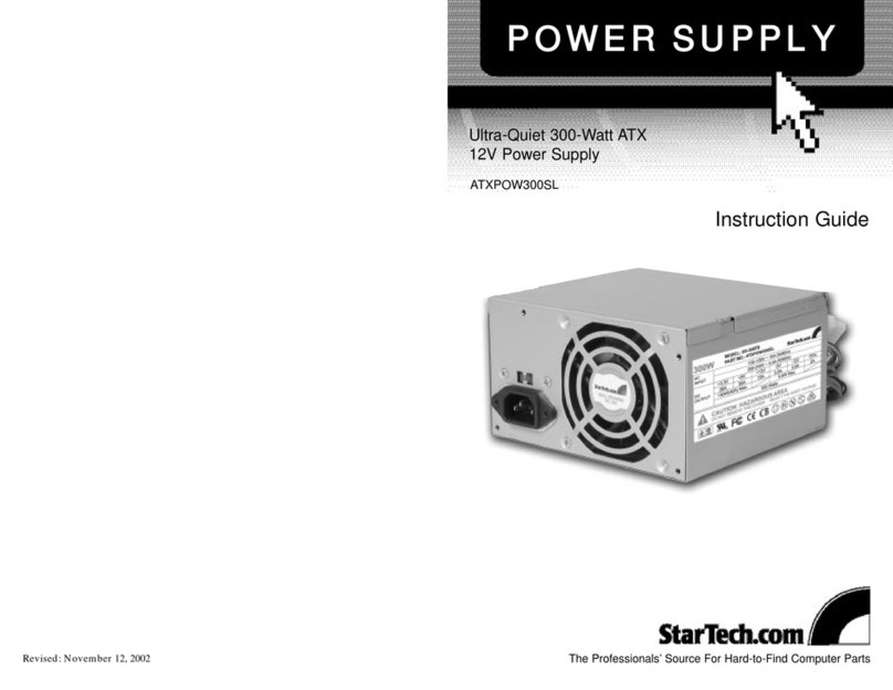 StarTech.com ATXPOW300SL Manuel
