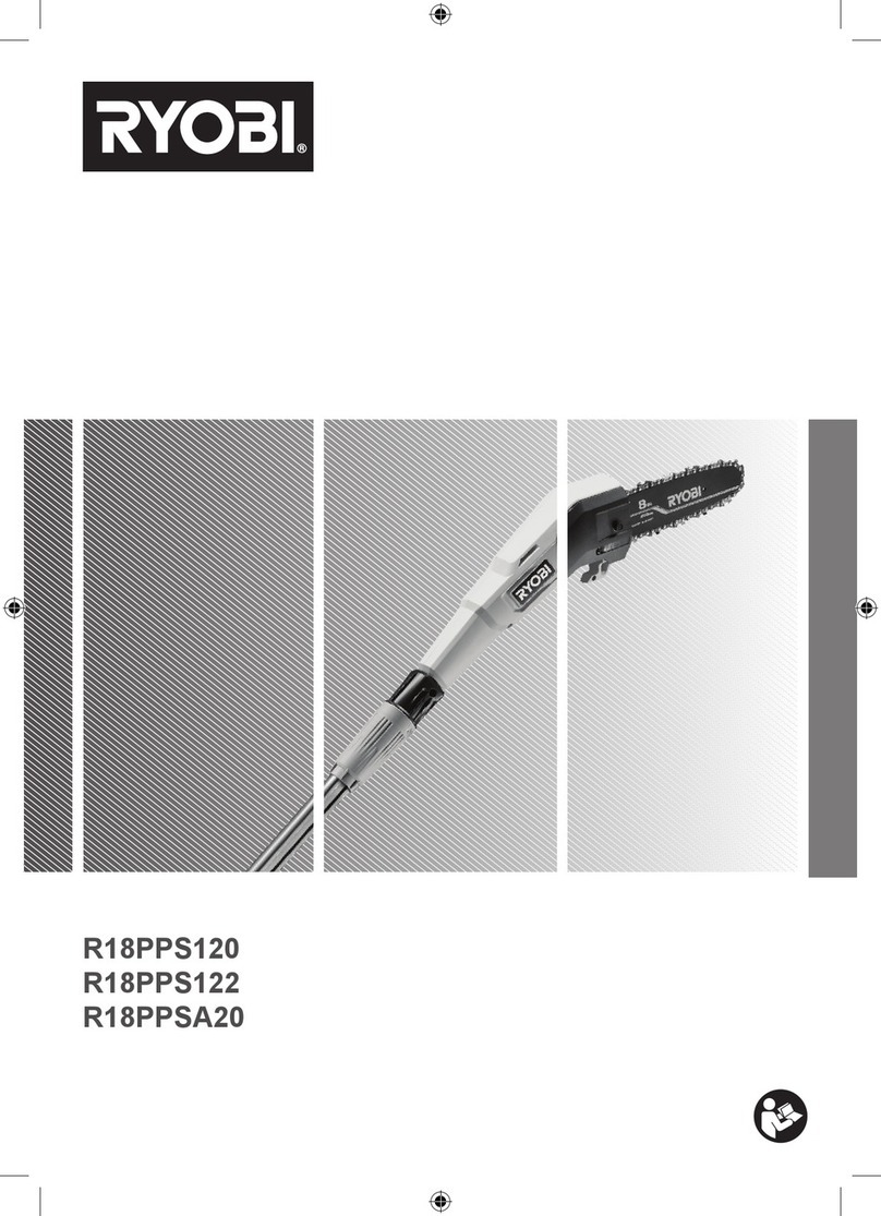 Ryobi R18PPS120 Manuel utilisateur