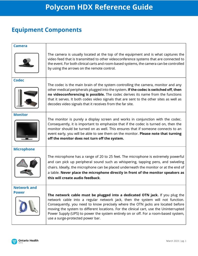 Polycom HDX Desktop Systems Manuel utilisateur