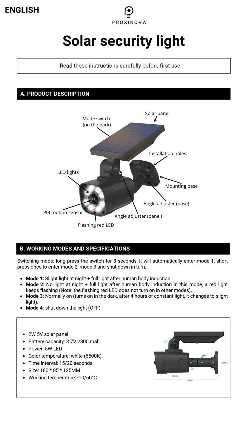 PROXINOVA B087LSDBLX Manuel utilisateur