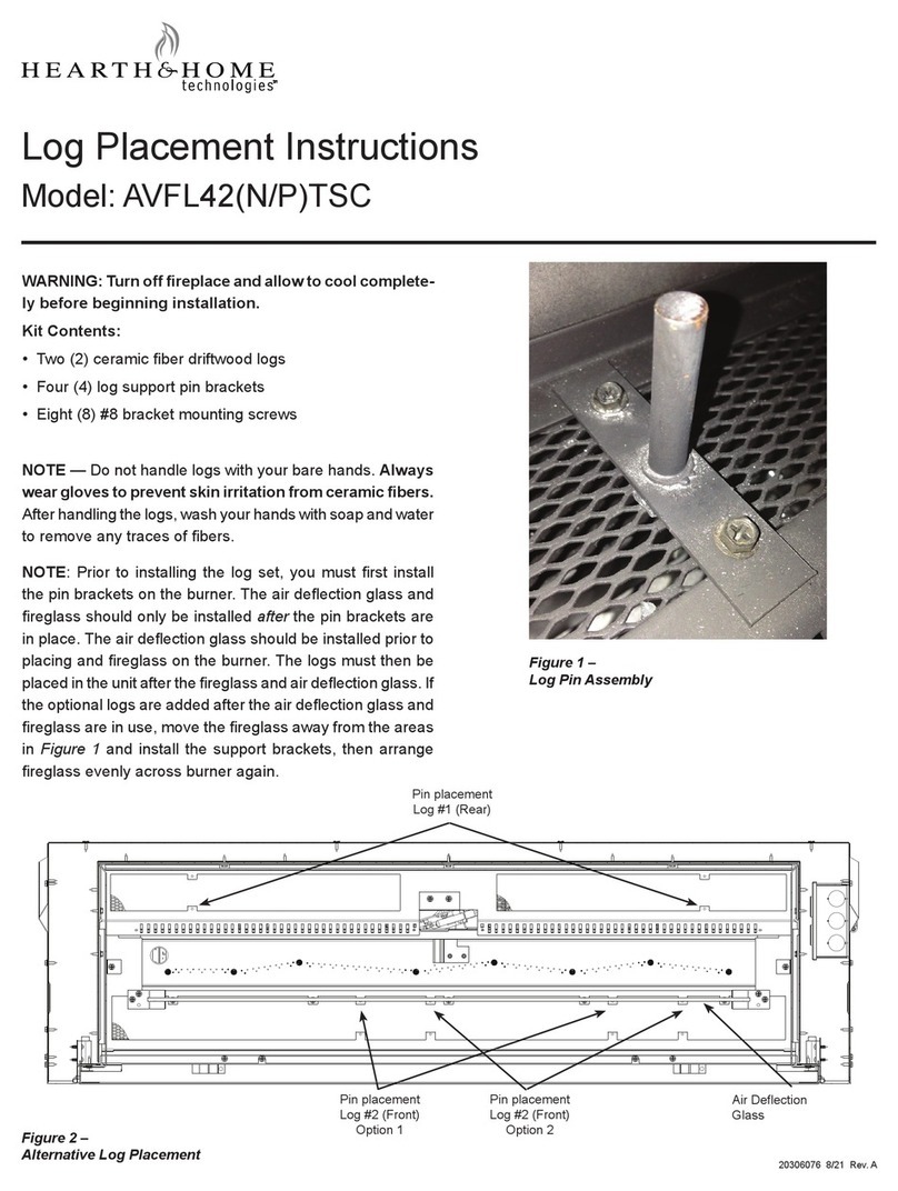 Hearth & Home AVFL42NTSC Manuel utilisateur Hearth & Home AVFL42NTSC Manuel utilisateur