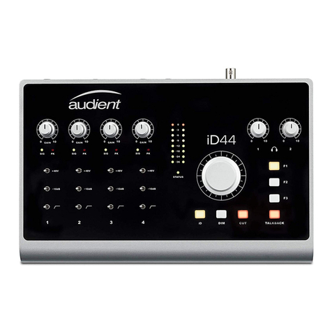 Audient iD44 Manuel utilisateur